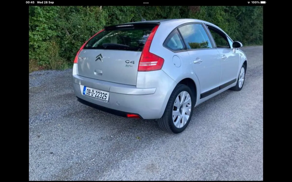Citroen C4 biodiesel 2008 for parts or repairs - Image 4