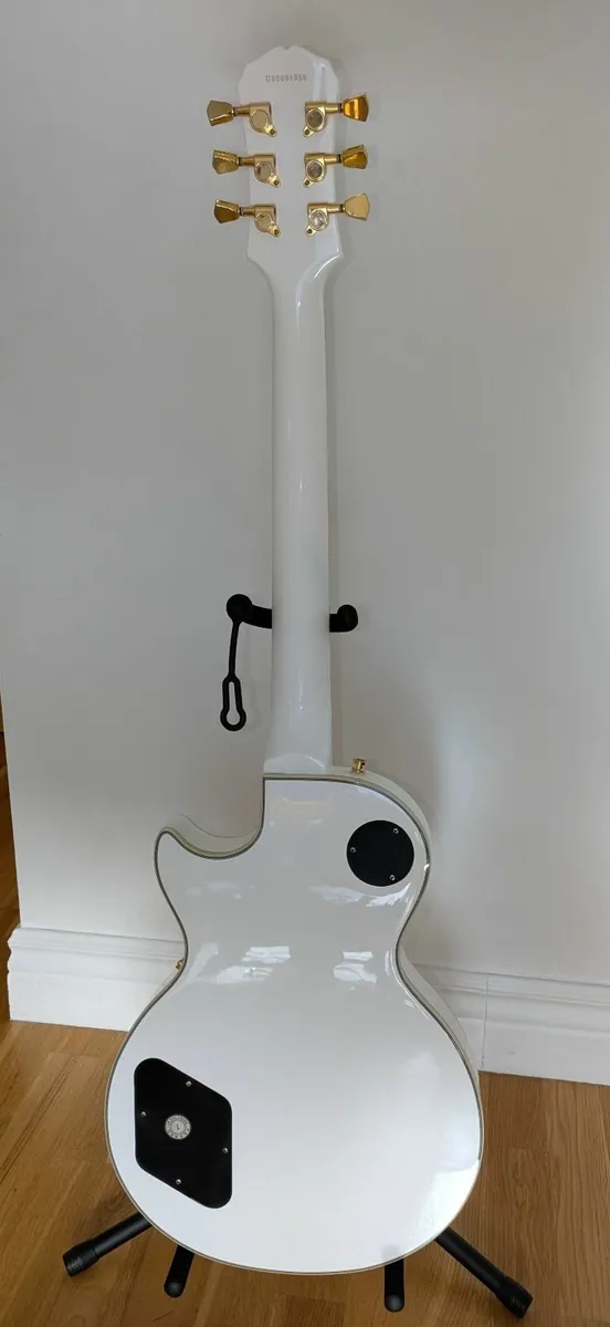 Epiphone Les Paul Custom Alpine White (2002) - Image 3