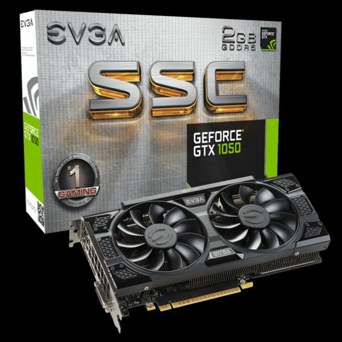 NVIDIA EVGA GEFORCE GTX 1050 SSC - Image 1
