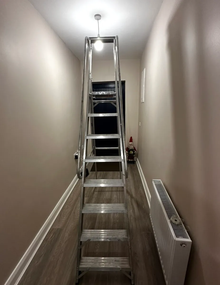 Lyte aluminium step ladder - Image 1