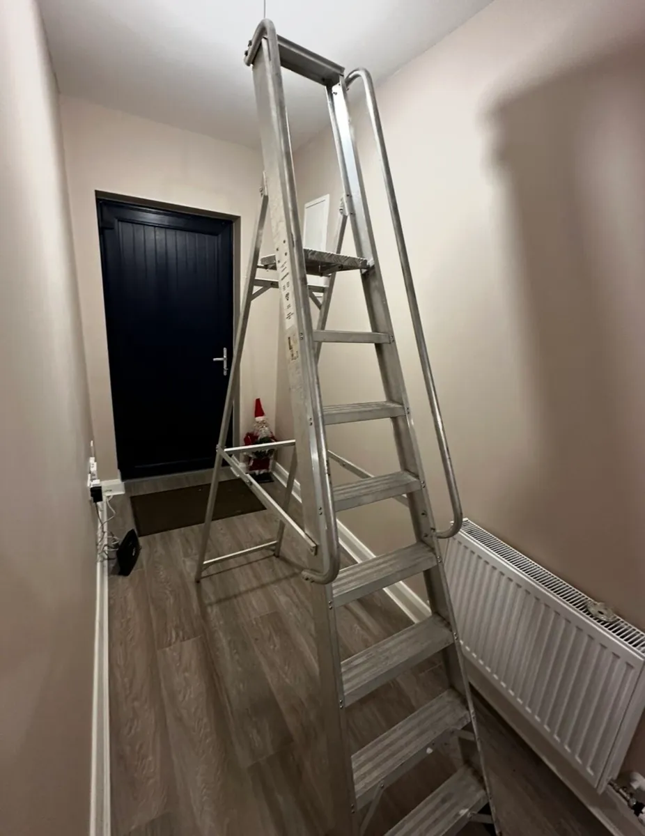 Lyte aluminium step ladder - Image 4