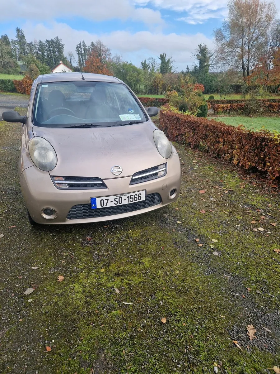 2007 1.2 Nissan Micra Sport NCT 10/26 - Image 1
