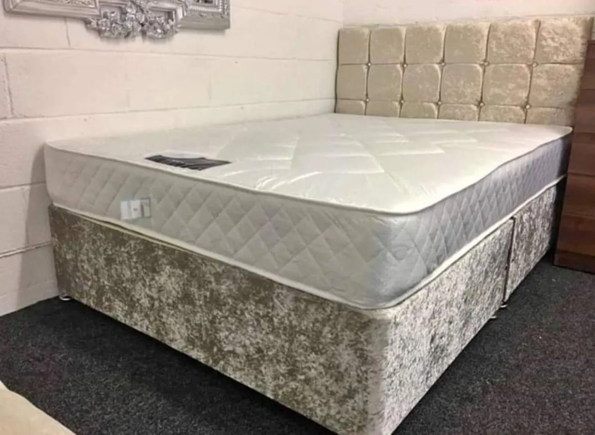 Divan beds and mattress - Image 2