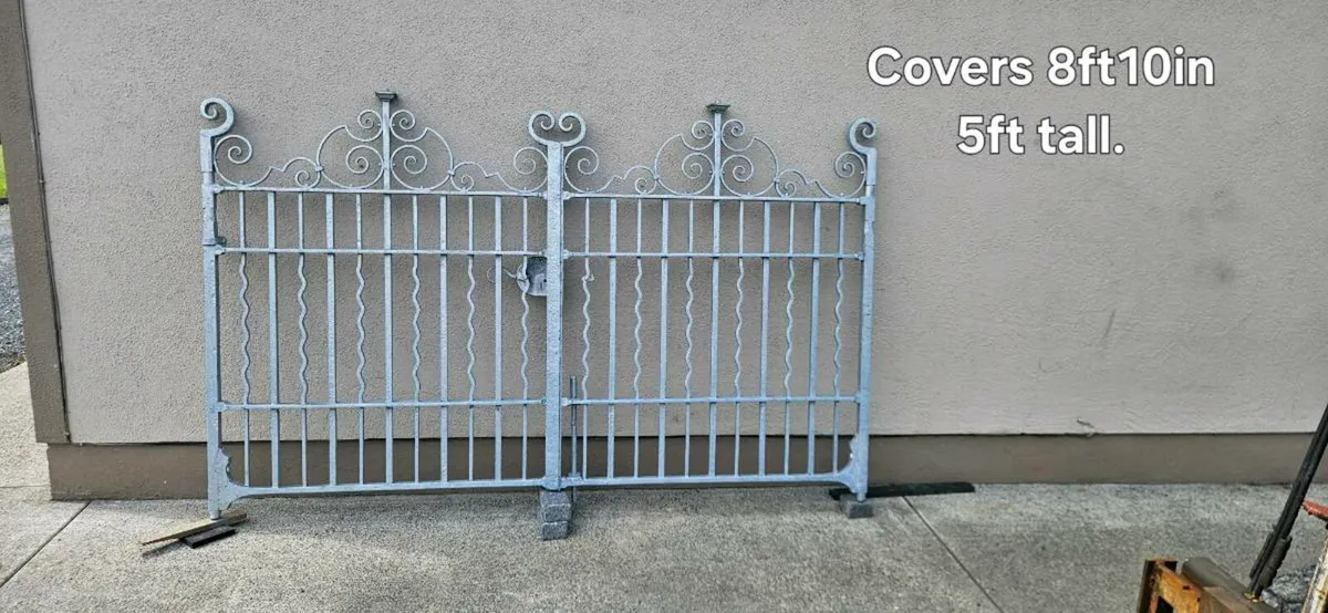 Galvanised gates - Image 3