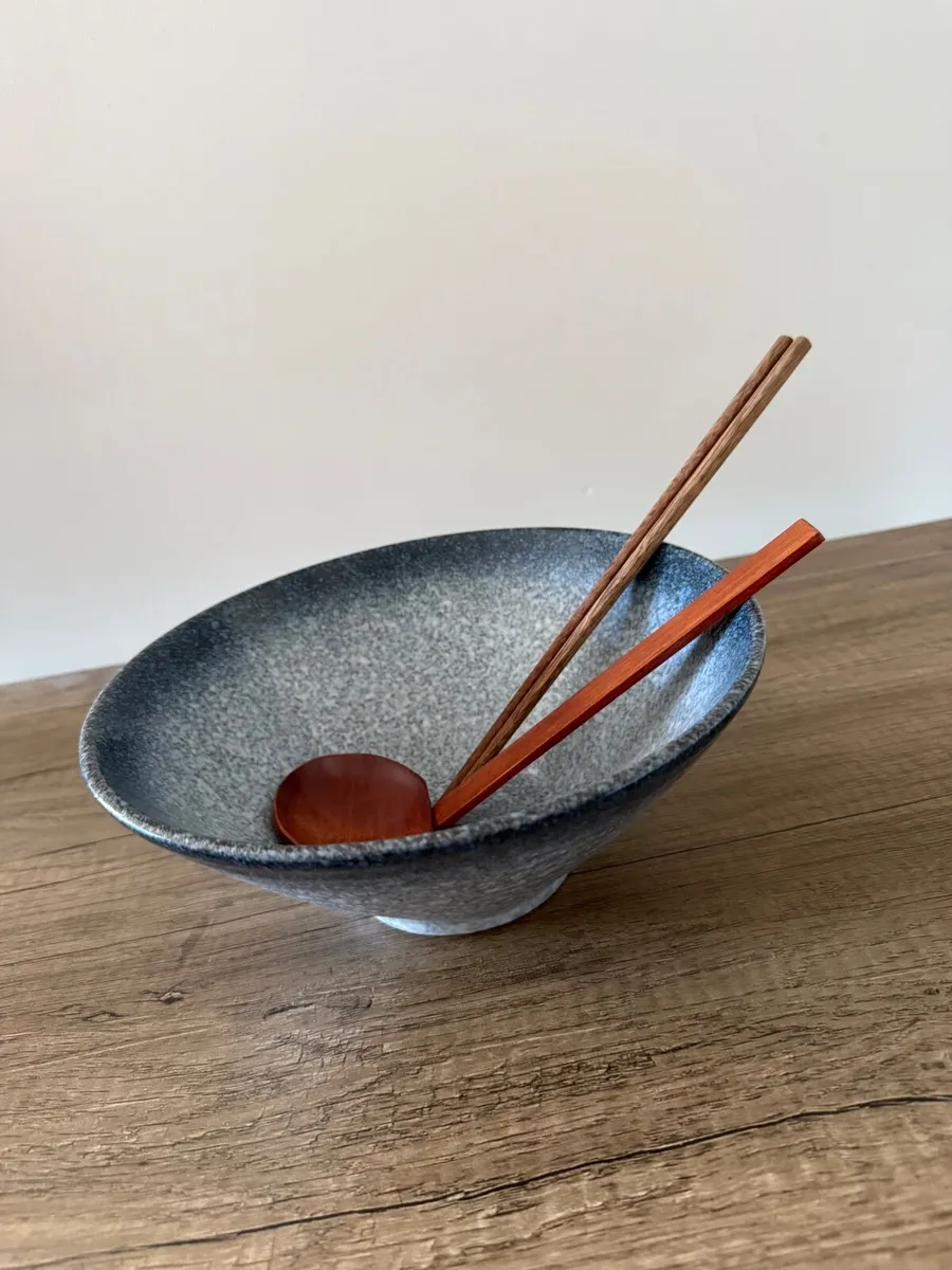 Ceramic ramen bowl set - Image 2