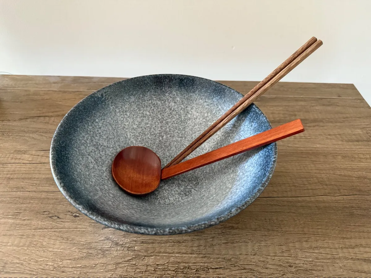 Ceramic ramen bowl set - Image 1
