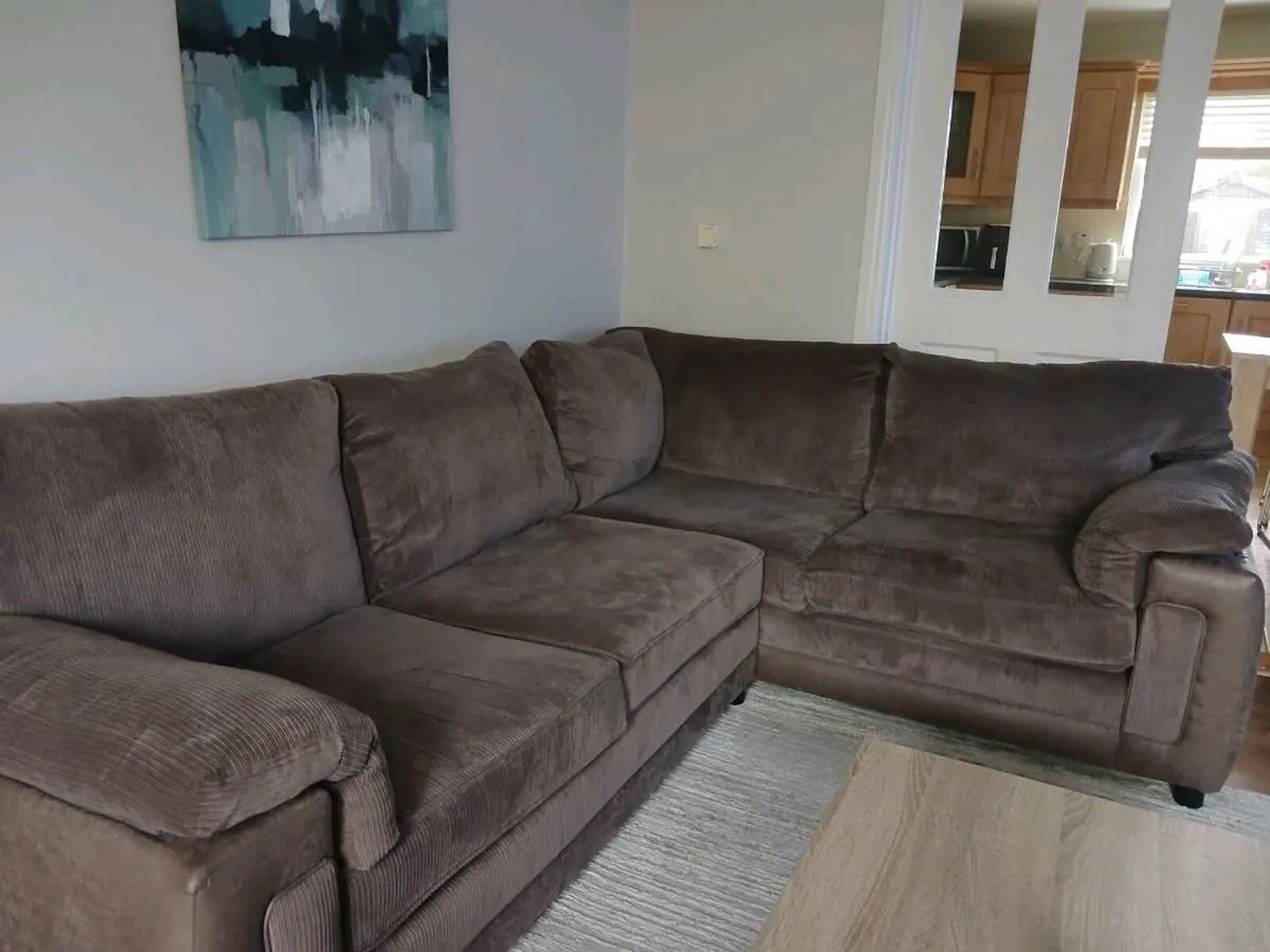 Corner sofa +2 seater for sale - Image 1