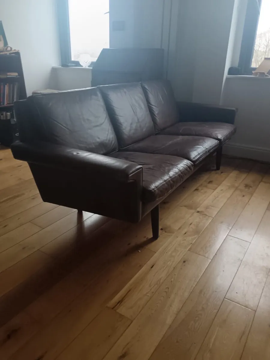 Leather Sofa - Image 1