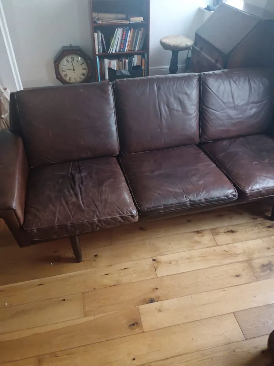 Leather Sofa - Image 3