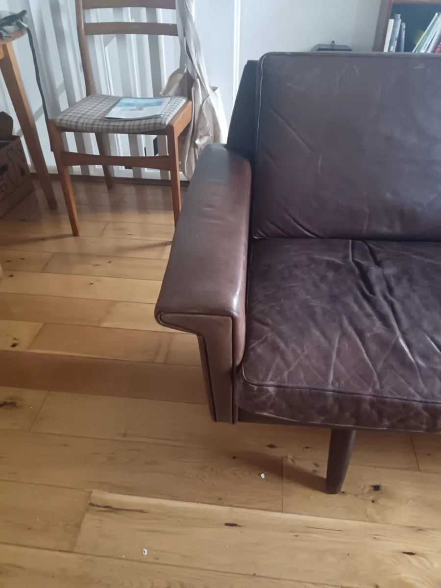 Leather Sofa - Image 4