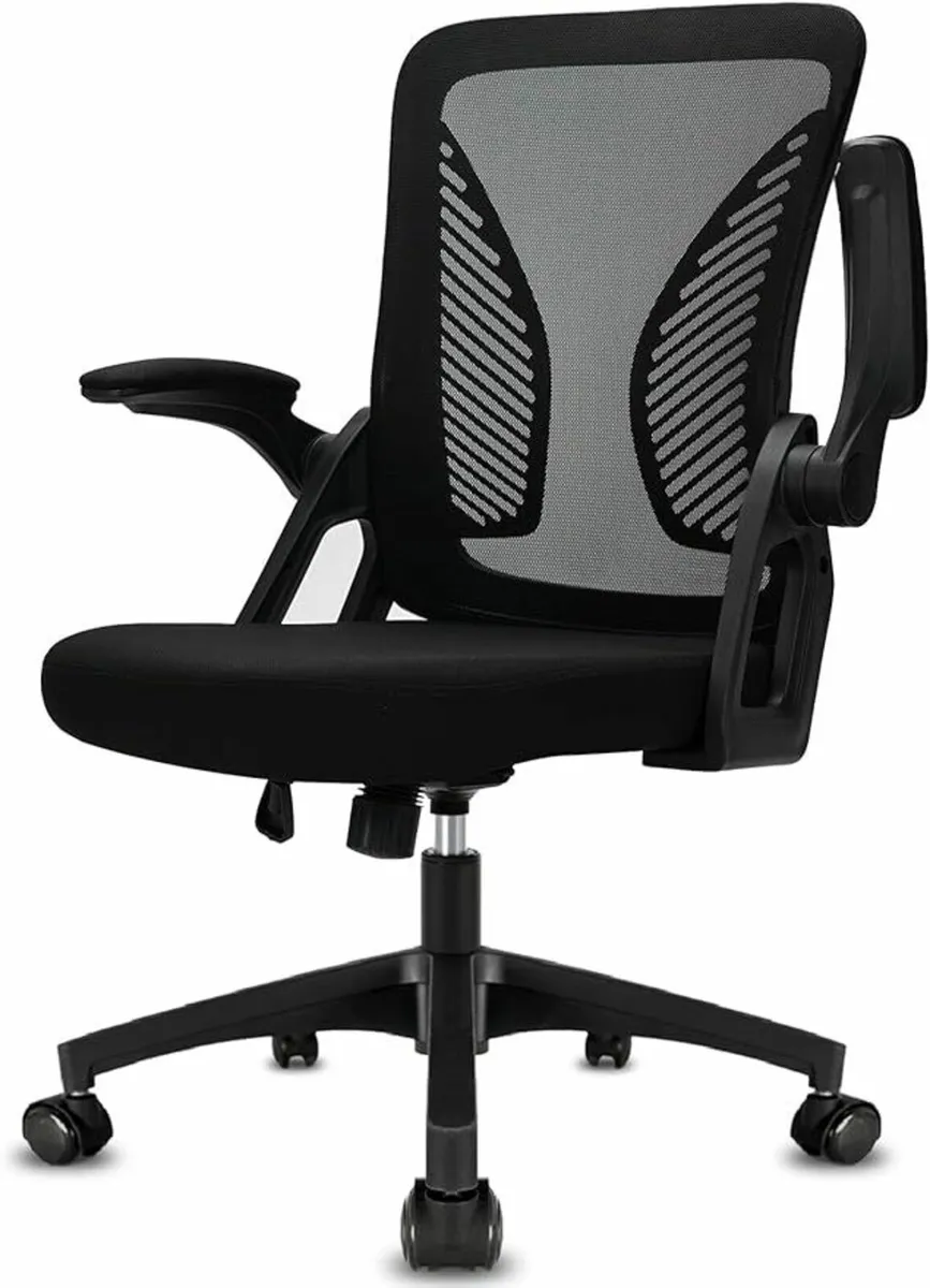 Office Chair Ergonomic Adjustable Armrest Lumbar - Image 1