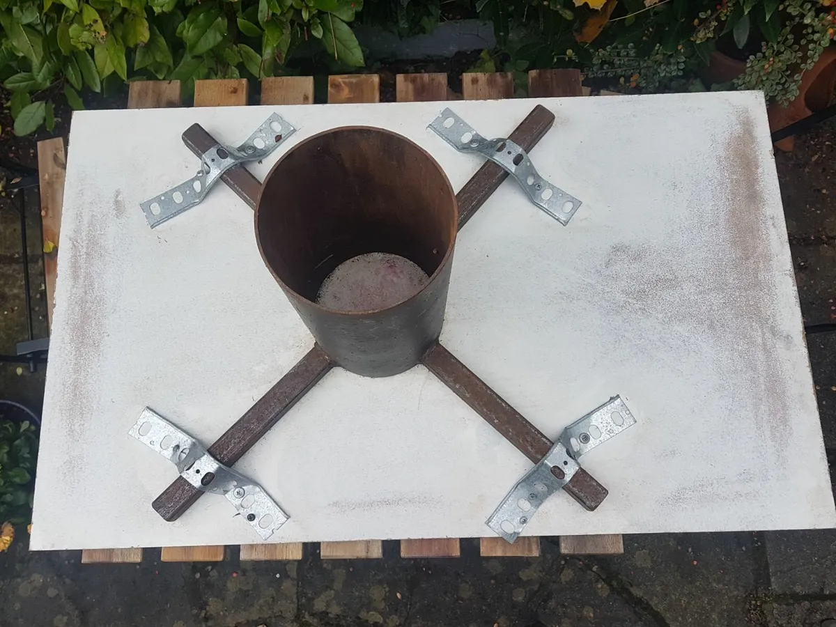 Wrought Iron Christmas Tree Stand - Image 1