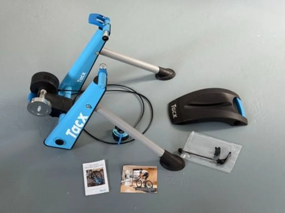 Garmin - Indoor TACX Bicycle Training stand - Image 1