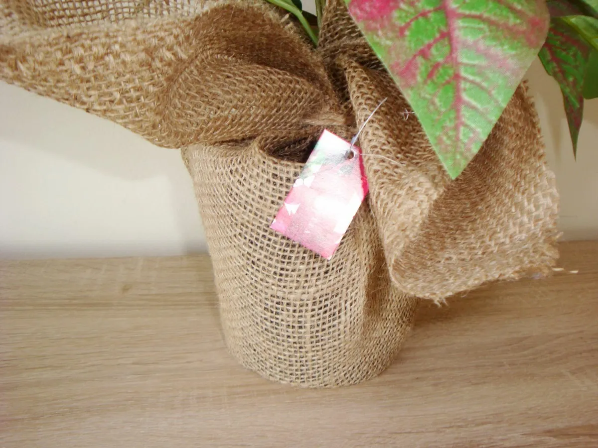 Large poinsettia H44cm - Image 3