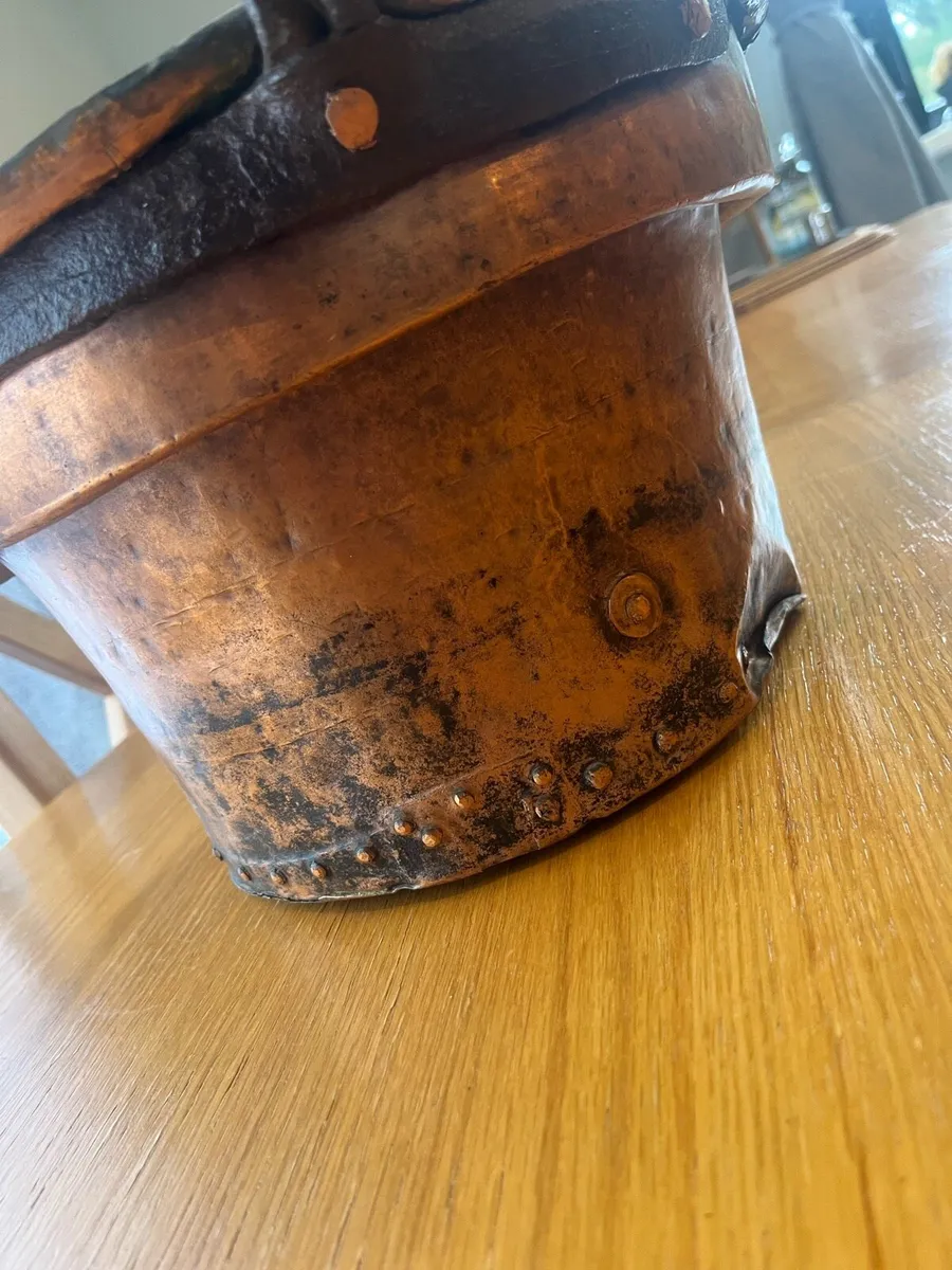 Antique Copper Pot - Image 4