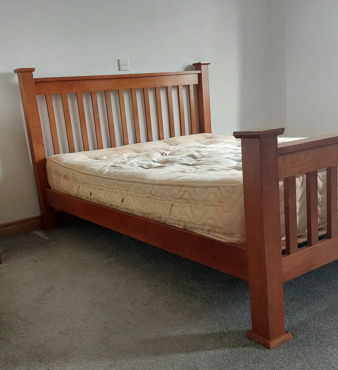 5ft Bed Frame and Mattress - Image 3