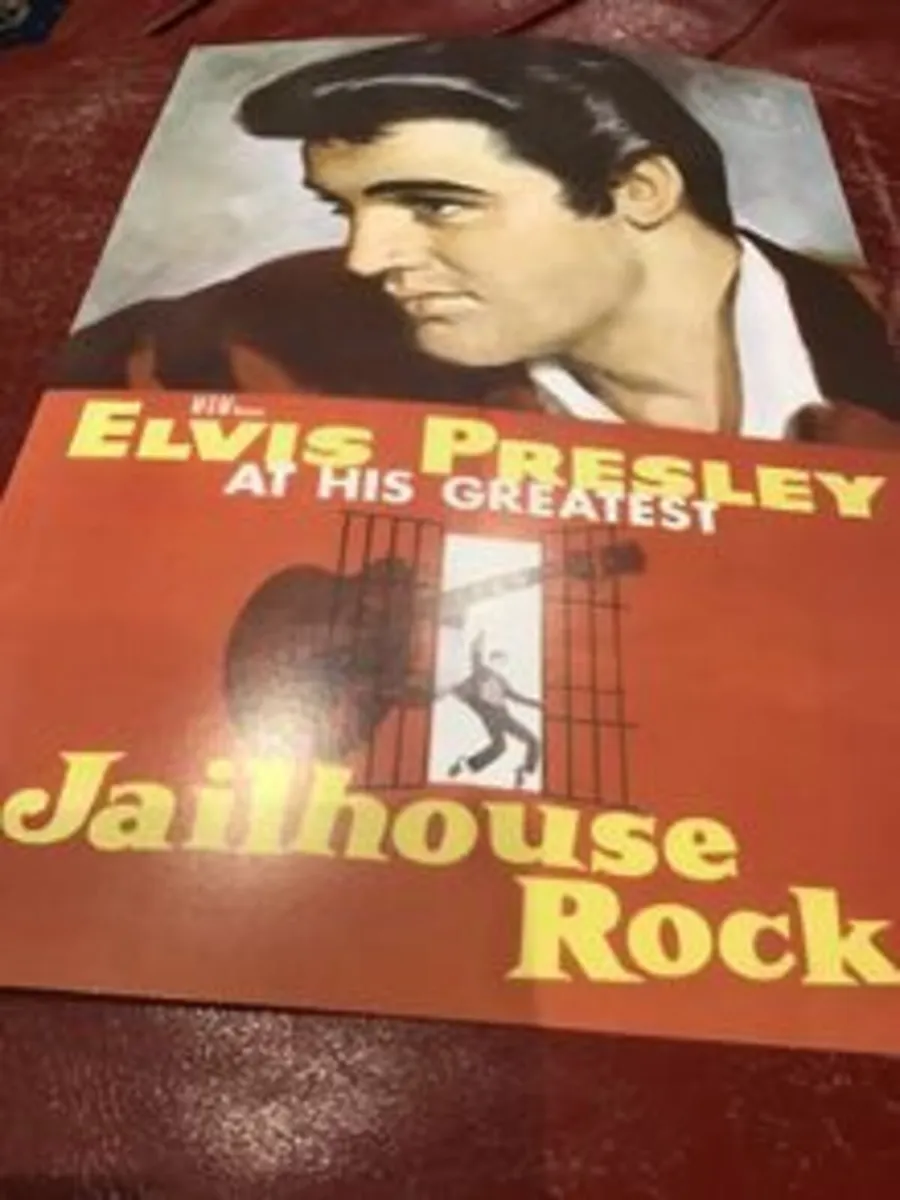 Rare Genuine Memorabilia  Poster - Jailhouse Rock