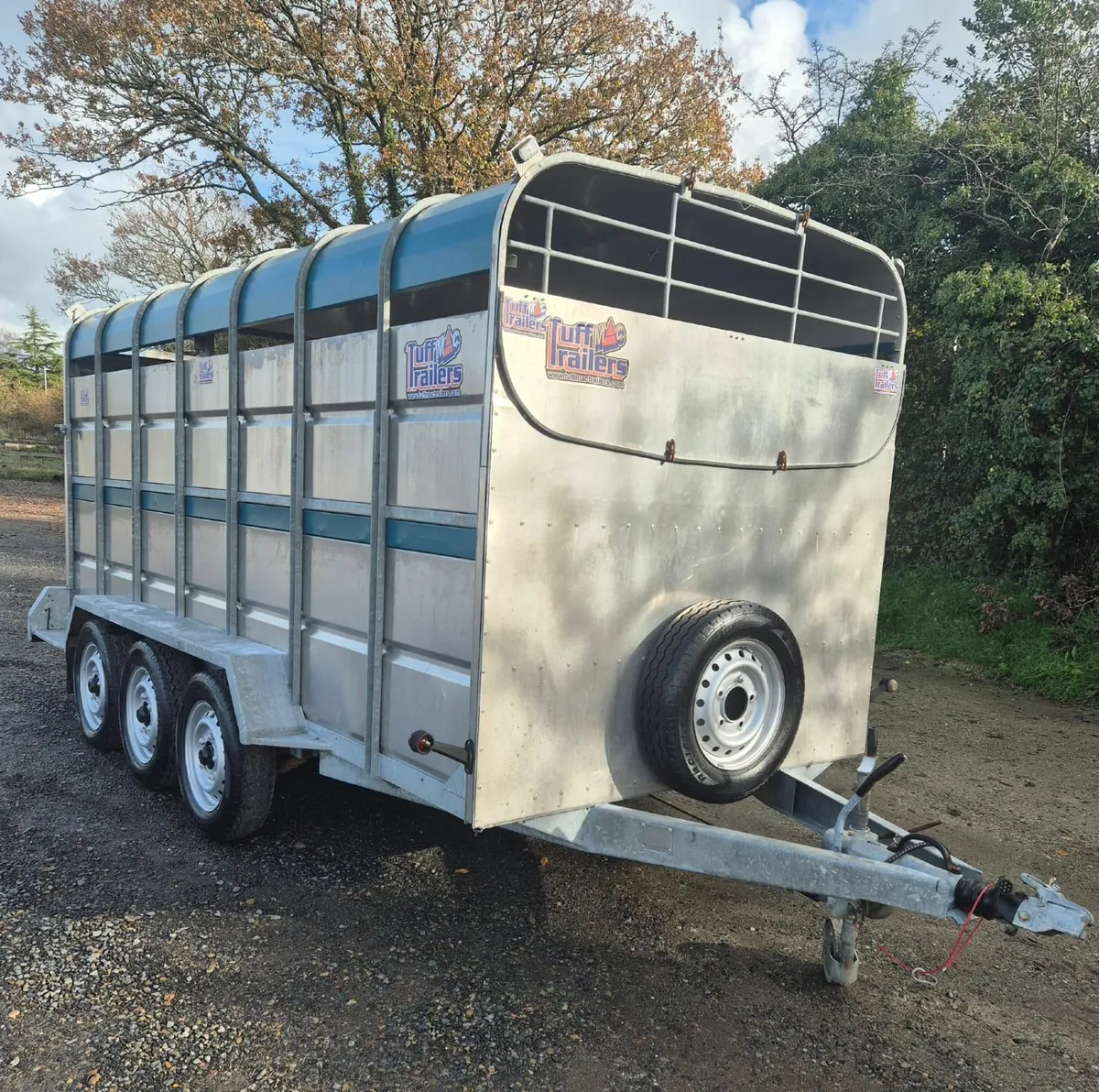 Tuffmac  14 x 6  cattle trailer as new - Image 1