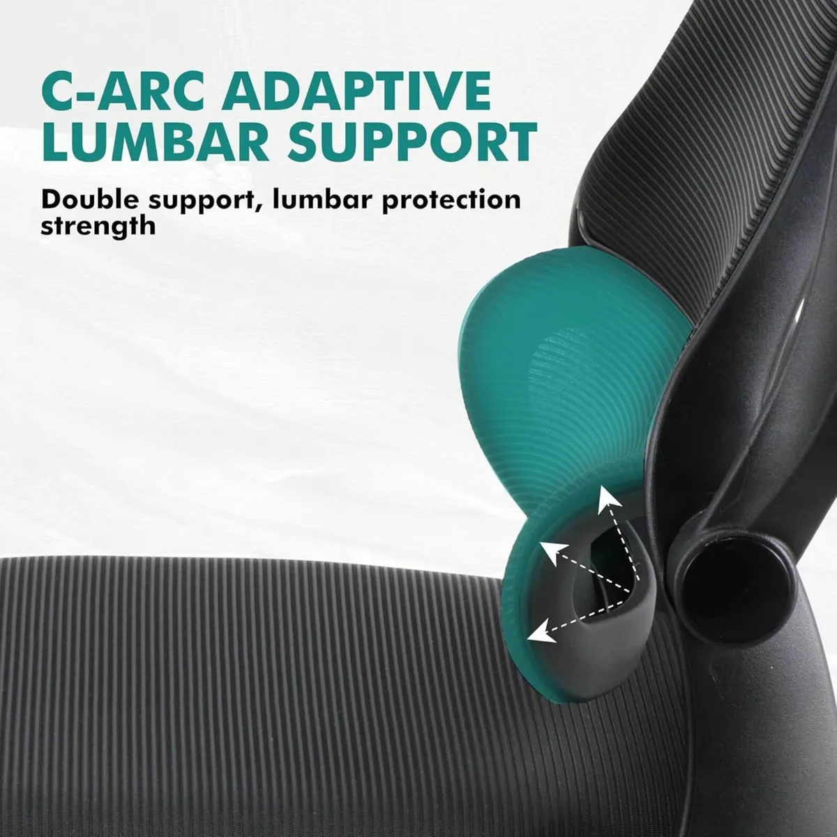 Adjustable ergonomic mesh swivel chair office - Image 3