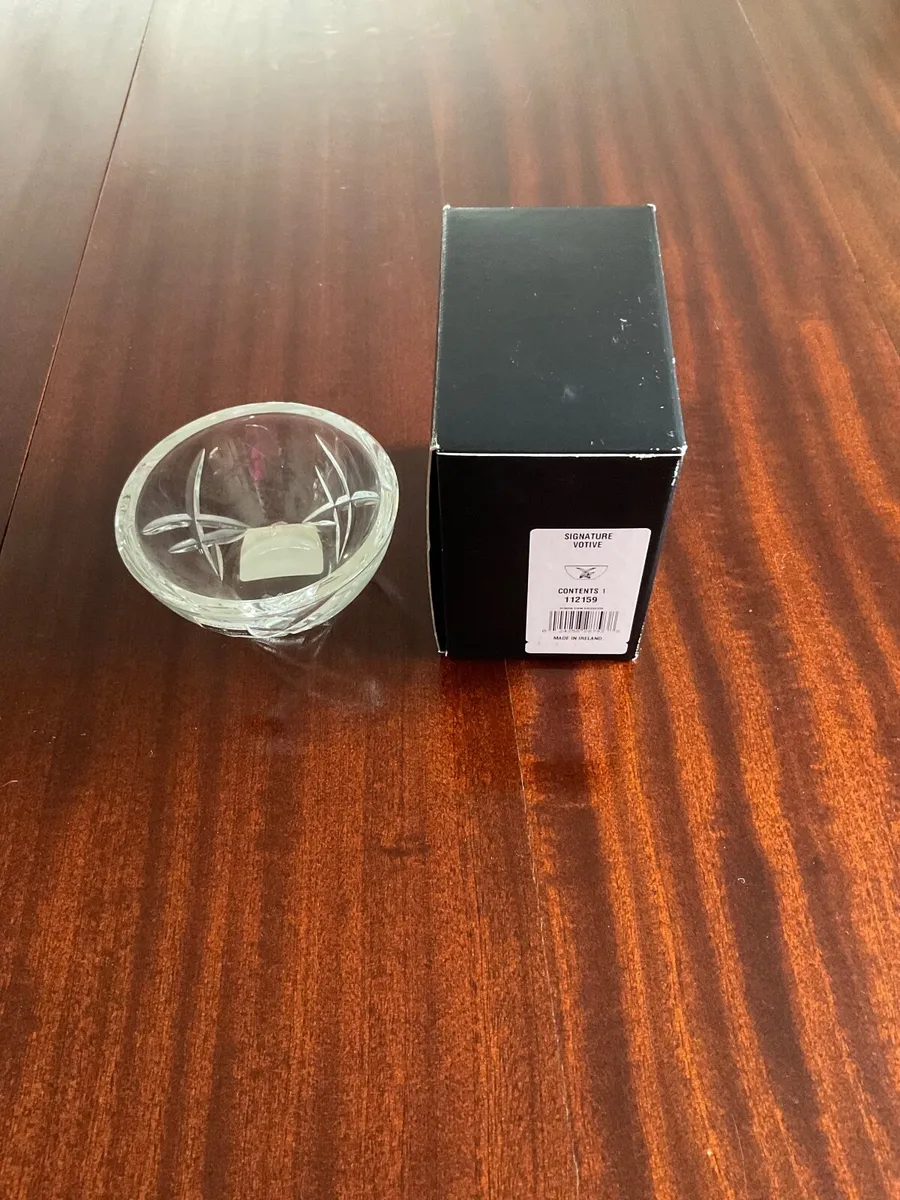 2 New John Rocha Waterford  Crystal Votives - Image 3