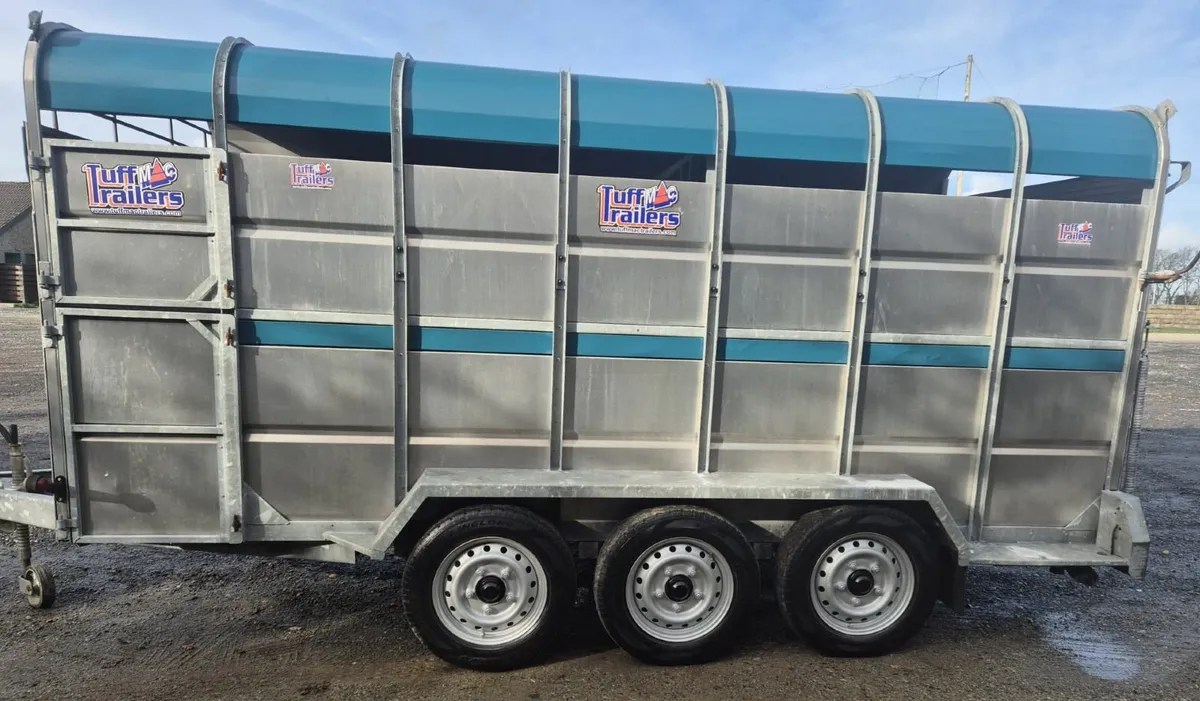 Tuffmac  14 x 6  cattle trailer as new - Image 4