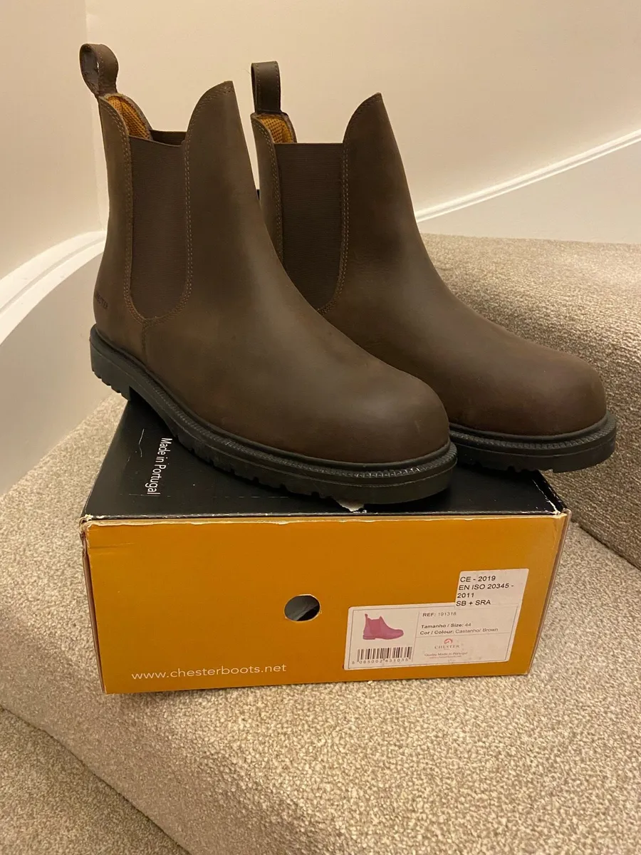 Mens Steel Toecap Boots - Image 1