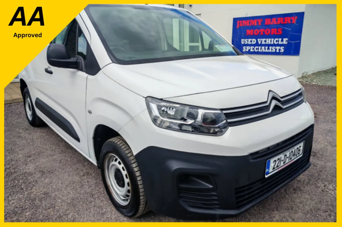 2022 CITROEN BERLINGO X BLUEHDI 100 MWB 650 650KG - Image 1