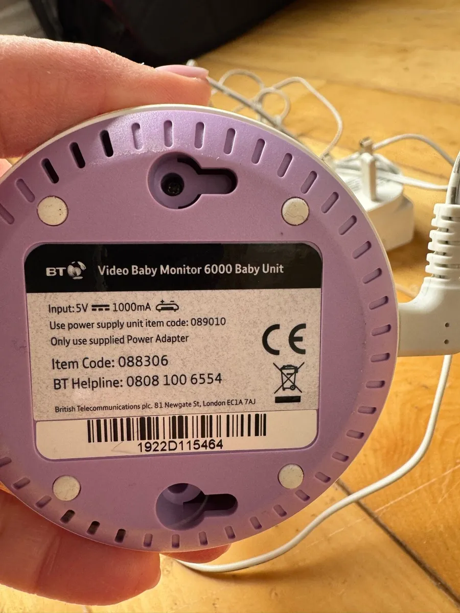 BT Video Baby Monitor 6000 (camera only) - Image 3