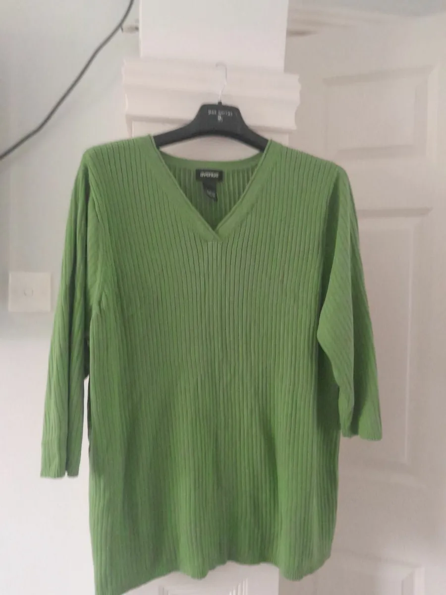 Avenue Emerald Green Jumper. - Image 1