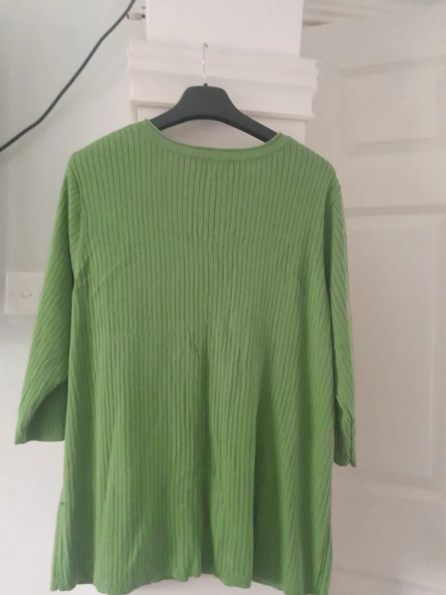 Avenue Emerald Green Jumper. - Image 2
