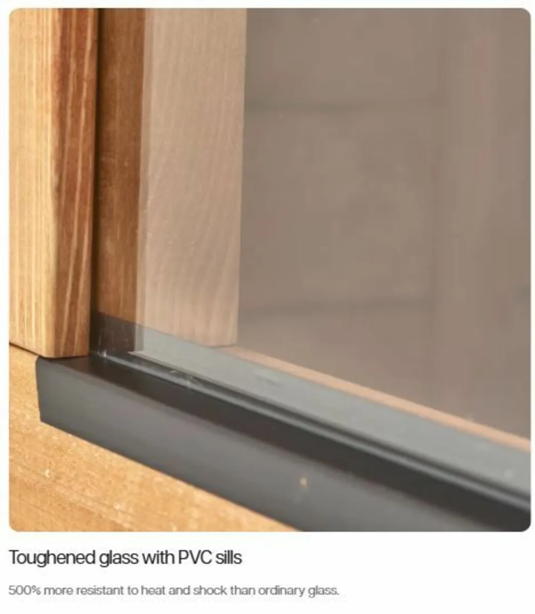 🪵 8×6 Deluxe Tongue & Groove Pent Roof Garden She - Image 4