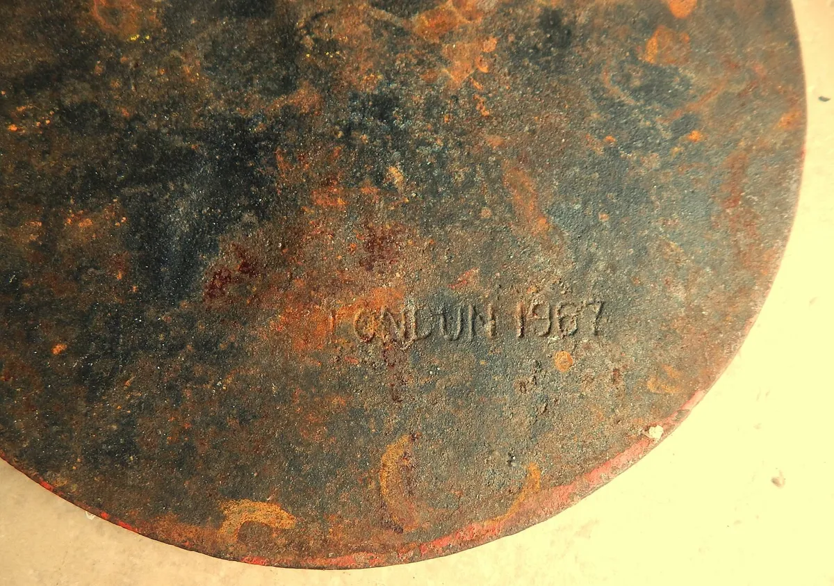 Vintage Cast Iron Coca Cola Wall Plaque - Image 4