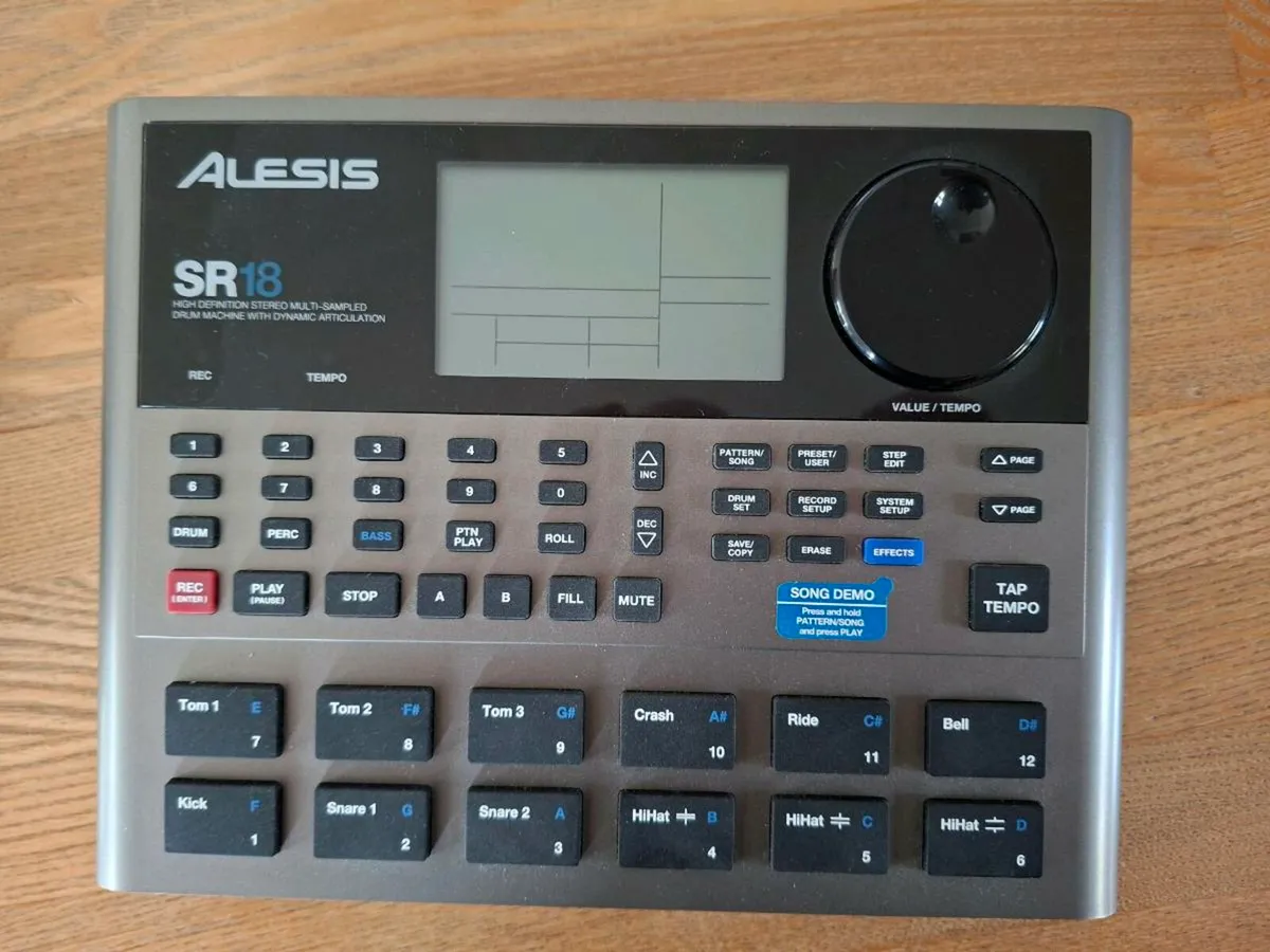 Alessandro SR18 Drum Machine - Image 2