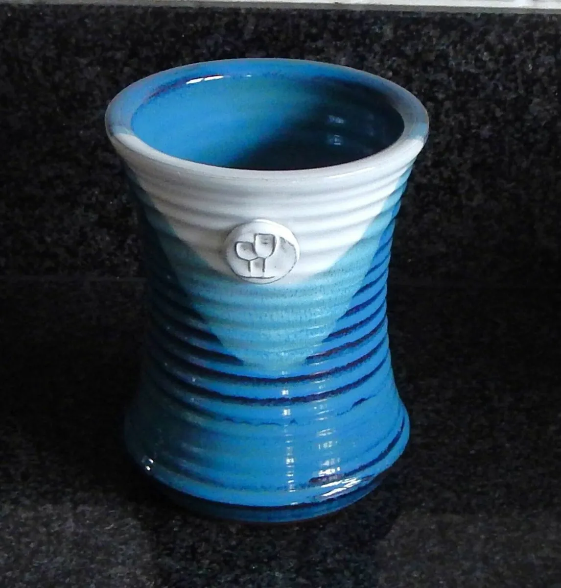 Shanagarry Pottery ‘Atlantic Wave Collection’ Vase - Image 1