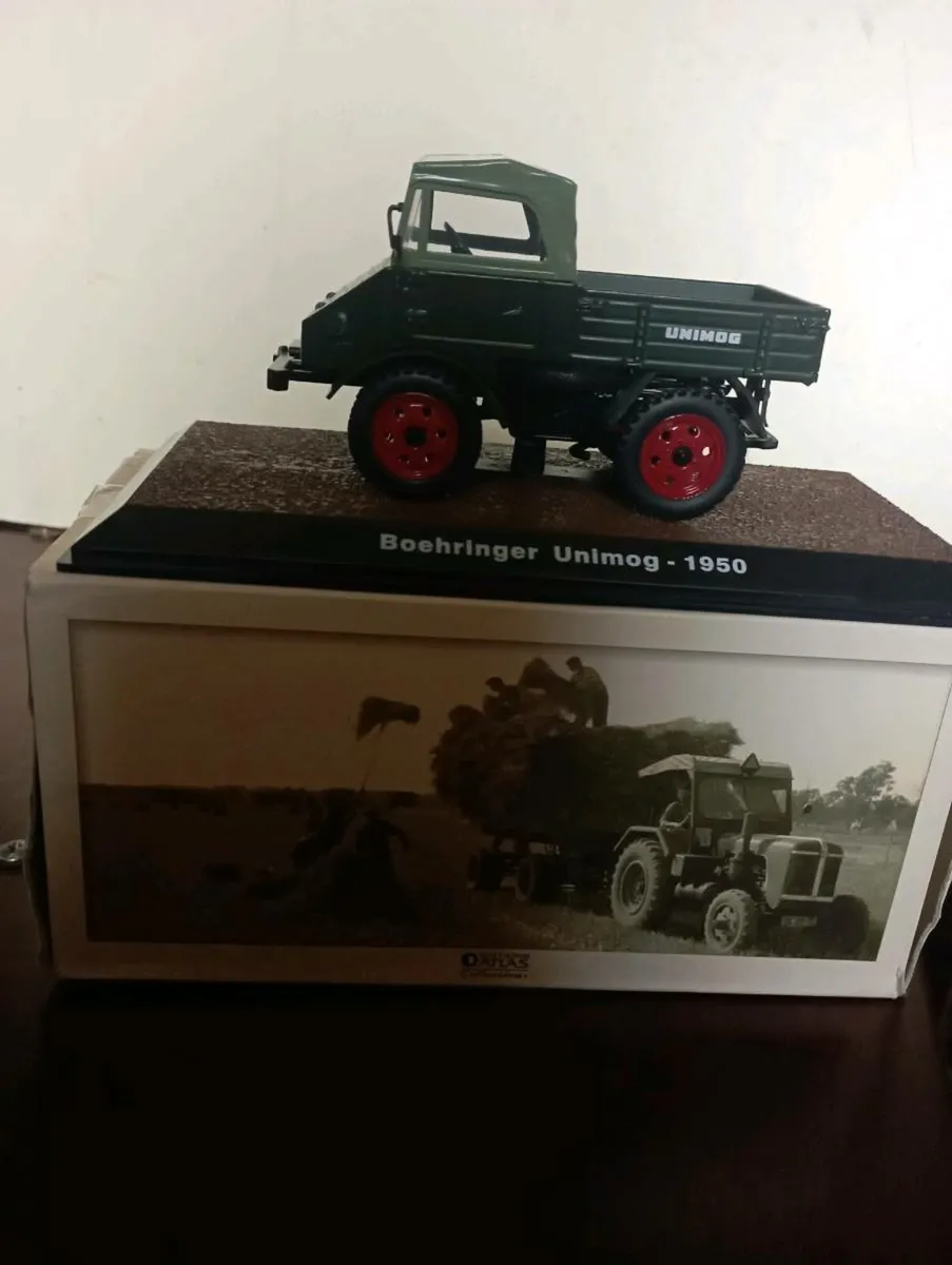 VINTAGE 1950  BOEHRINGER UNIMOG .DIE-CAST MODLE. - Image 2