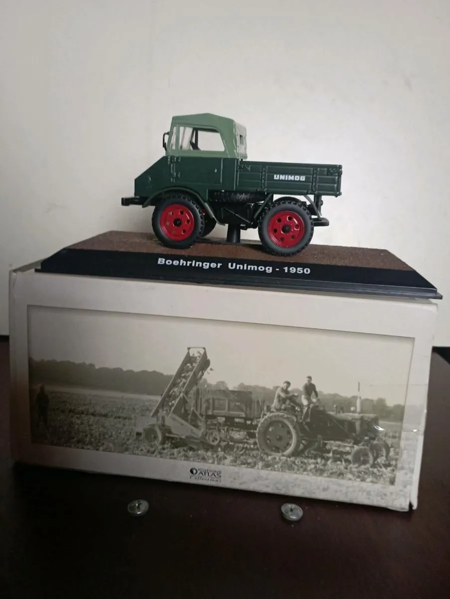 VINTAGE 1950  BOEHRINGER UNIMOG .DIE-CAST MODLE. - Image 1