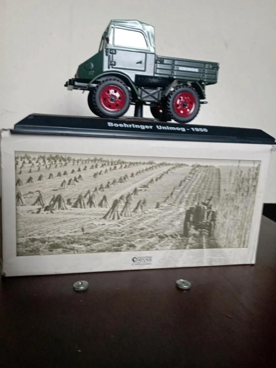 VINTAGE 1950  BOEHRINGER UNIMOG .DIE-CAST MODLE. - Image 3