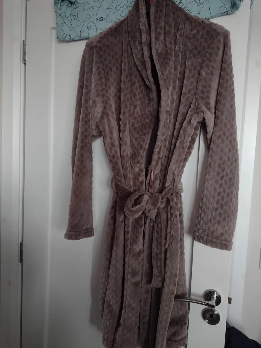 New next fleece bathrobe ladies size L - Image 2