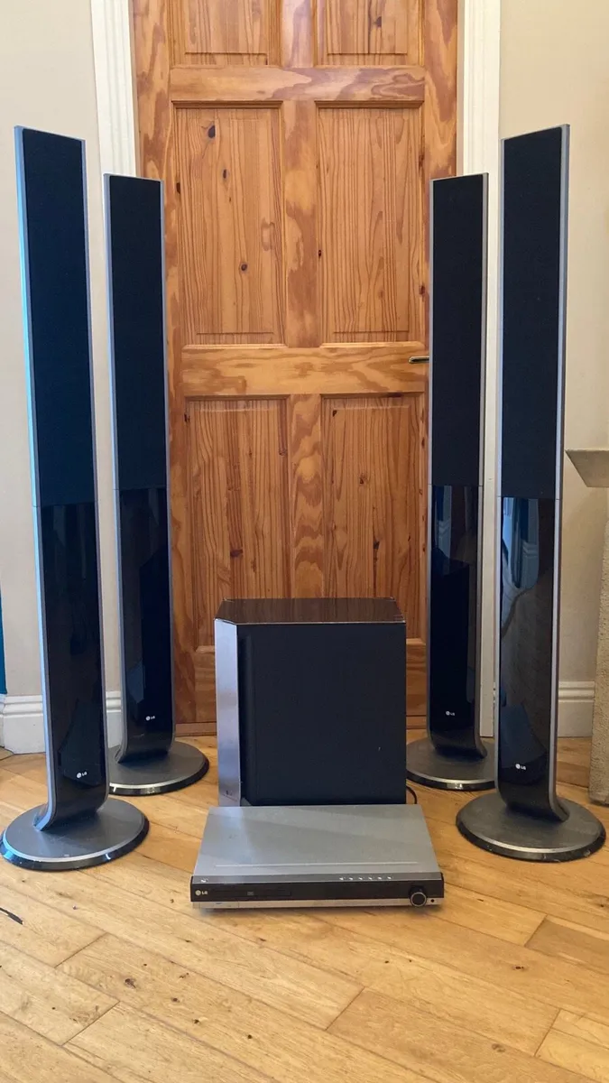 LG Surround Sound System (4 Speaker + Subwoofer) - Image 1