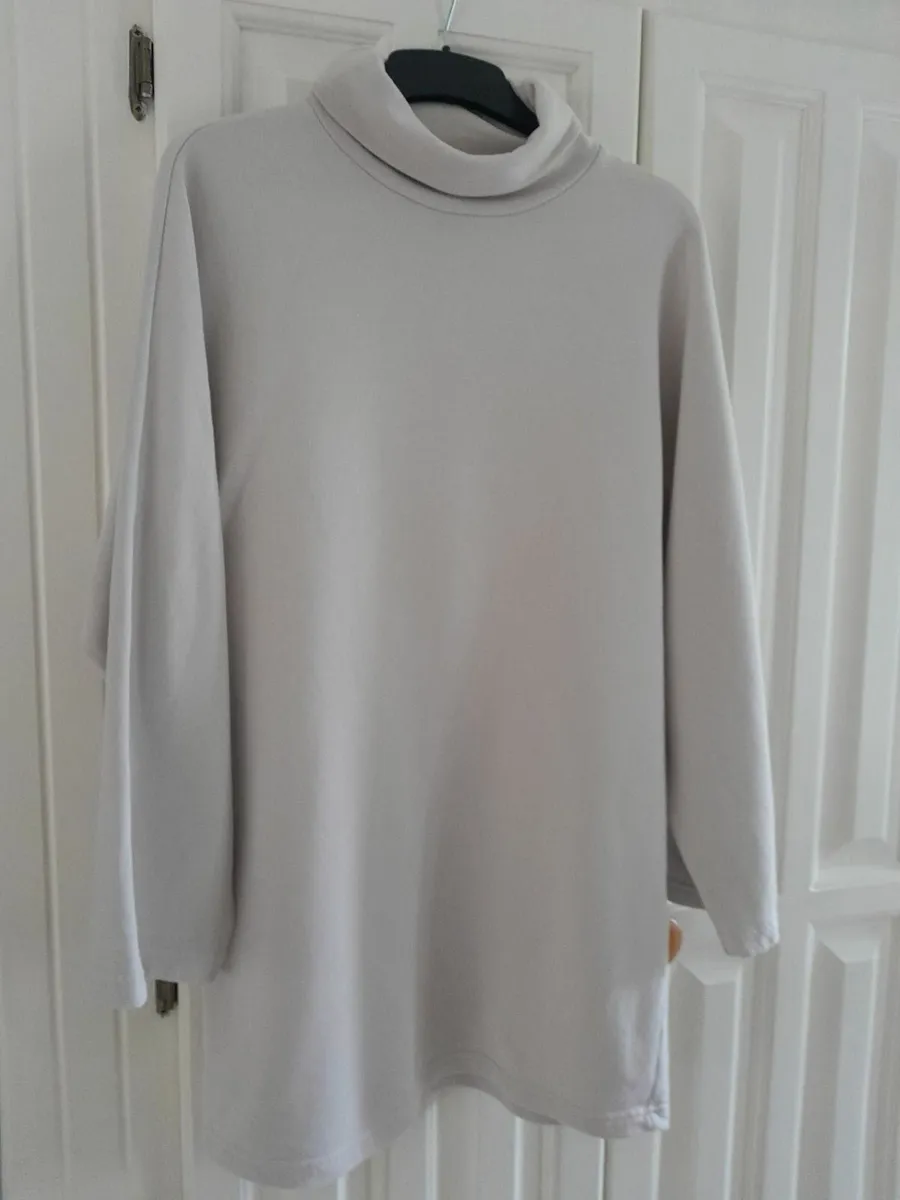 COS Cream Polo neck Tunic - Image 1