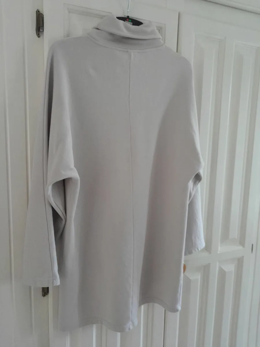 COS Cream Polo neck Tunic - Image 2