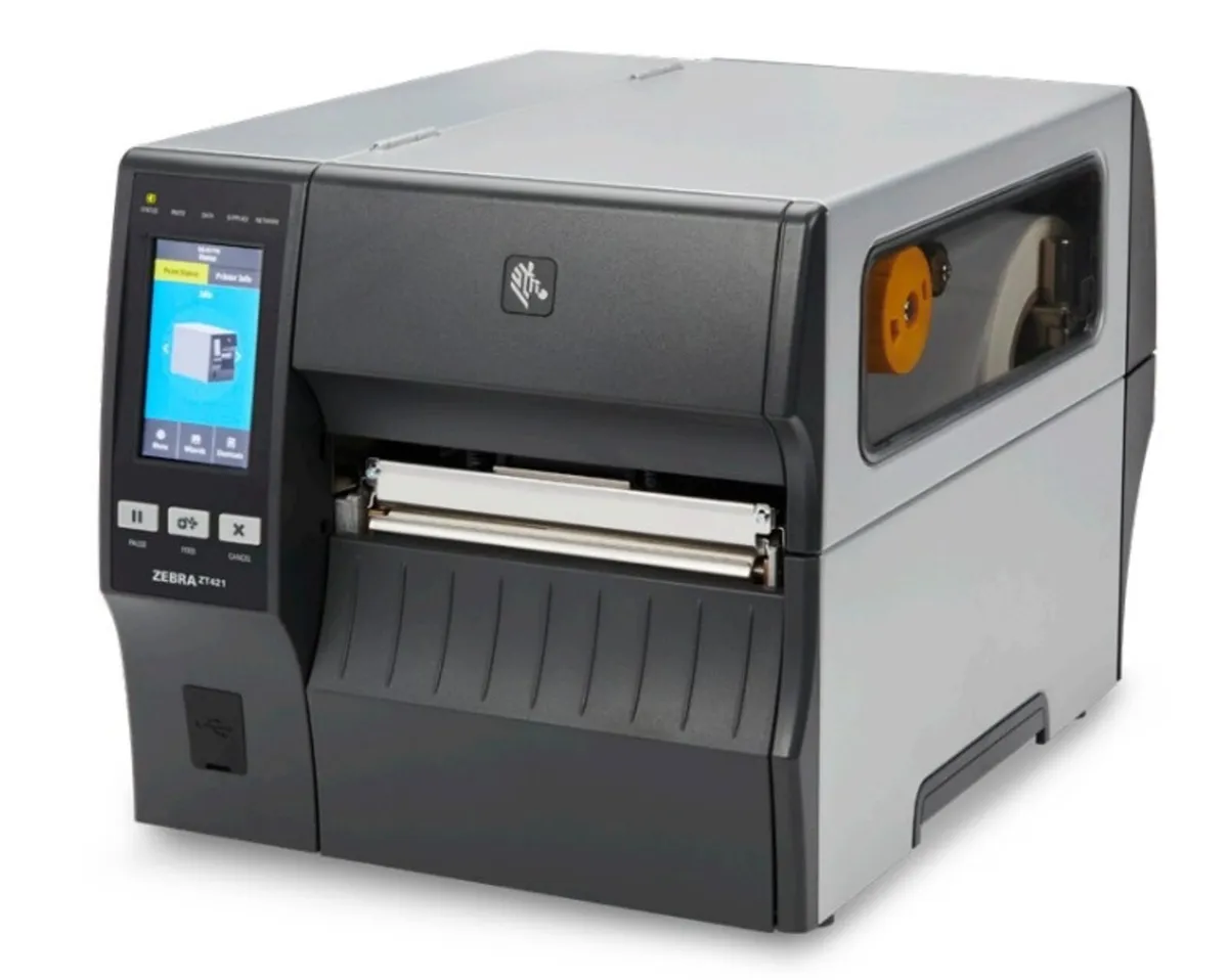 Commercial Zebra ZT421 label printer - Image 1