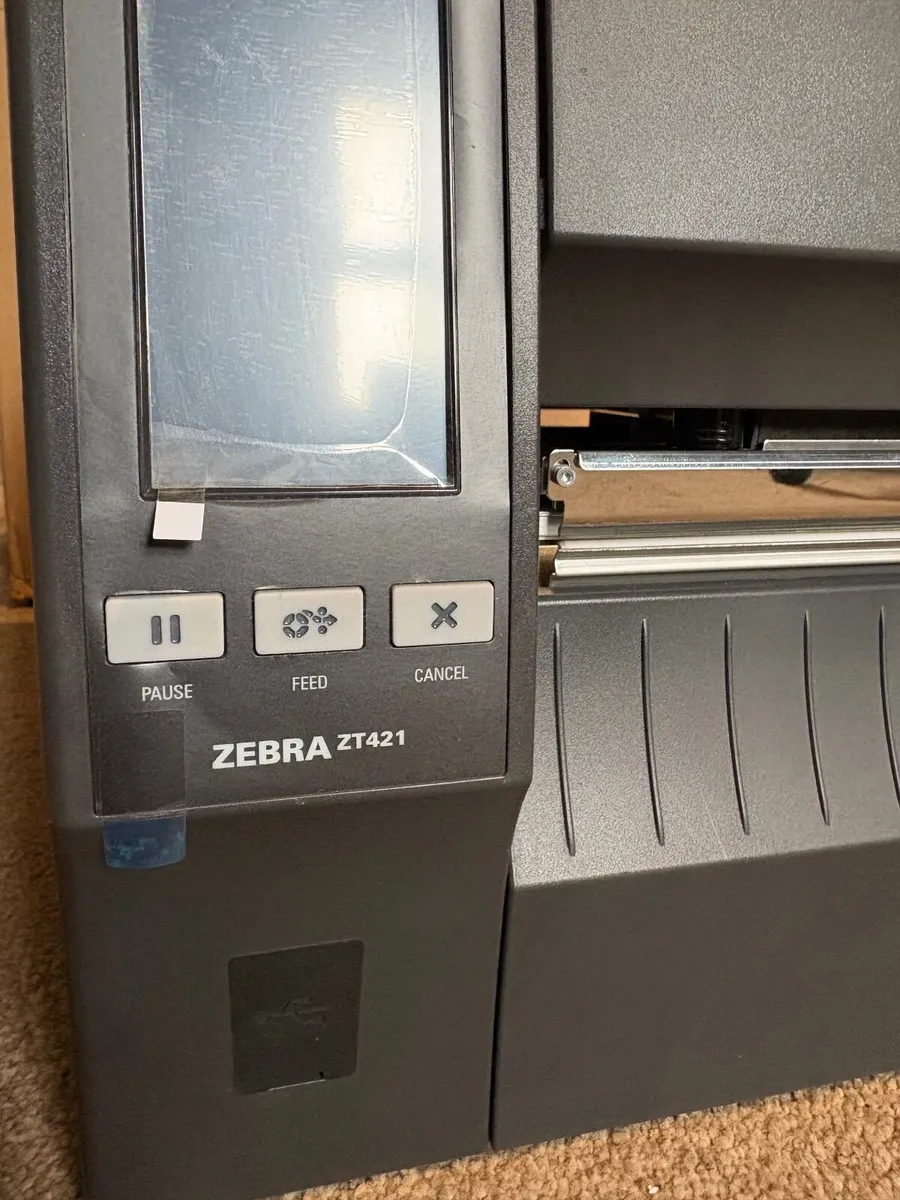 Commercial Zebra ZT421 label printer - Image 3