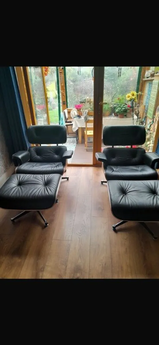 Eames Lounge Chairs (Pair) - Image 1