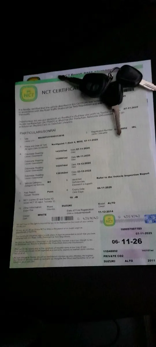 Suzuki Alto 2011 Nct 11 26 - Image 4