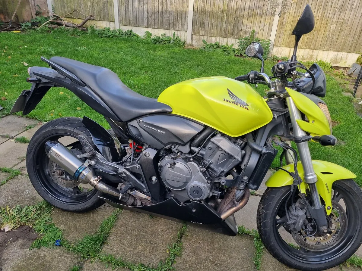 Honda hornet 600fa 2011