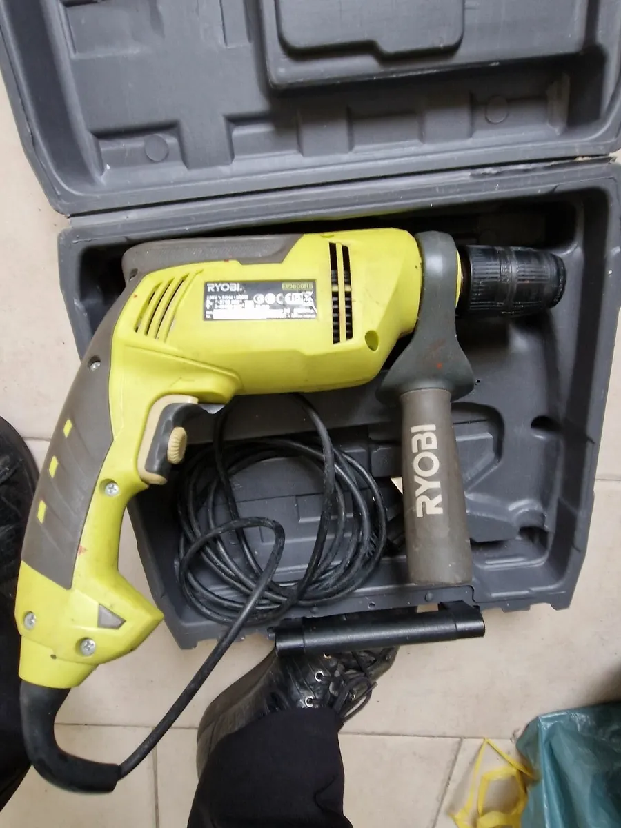Ryobi EID600RS Power Drill in Carry Case - Image 4