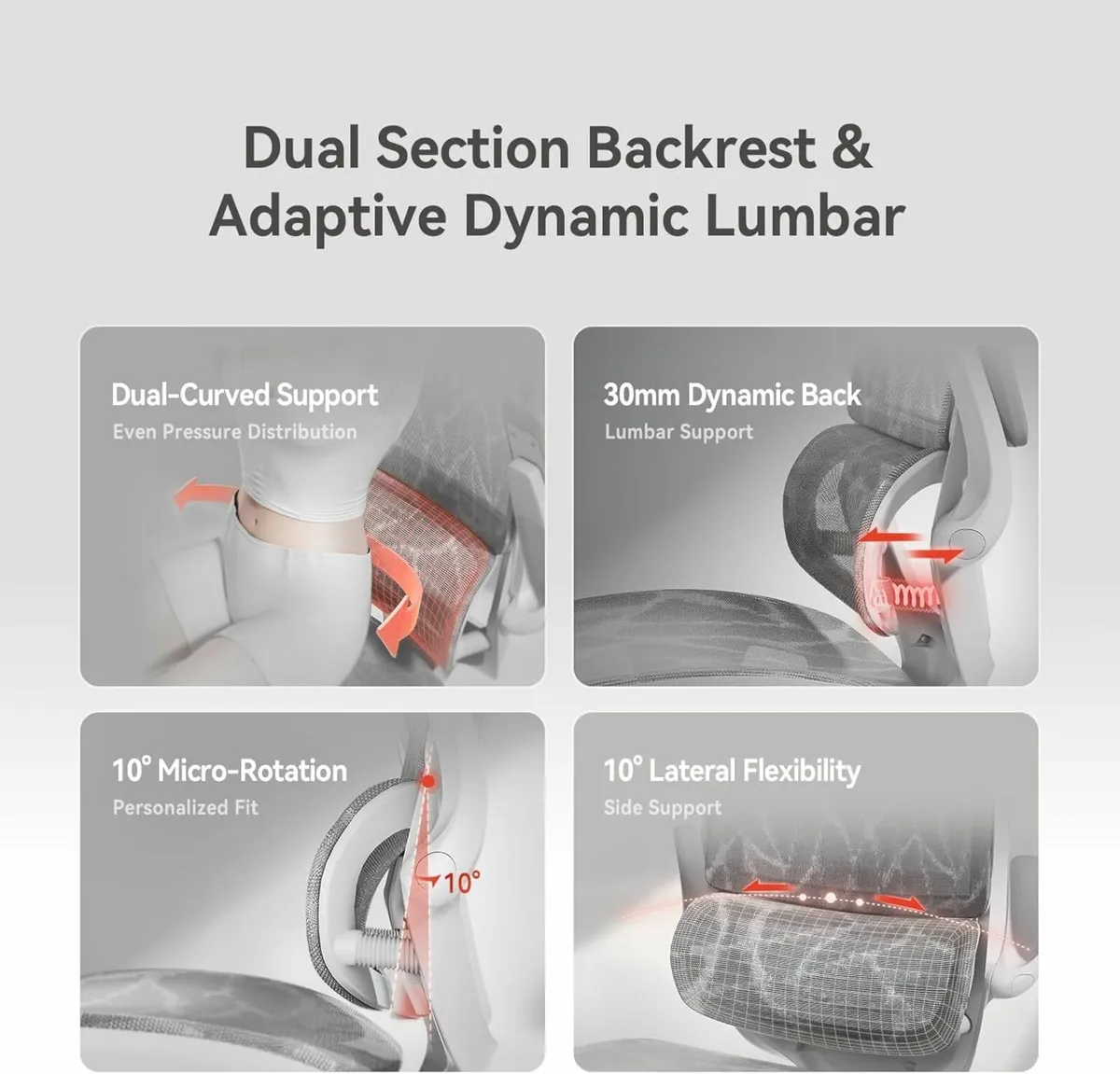 Ergonomic Office Chair Desk 3D Flip-up Armrests - Image 3