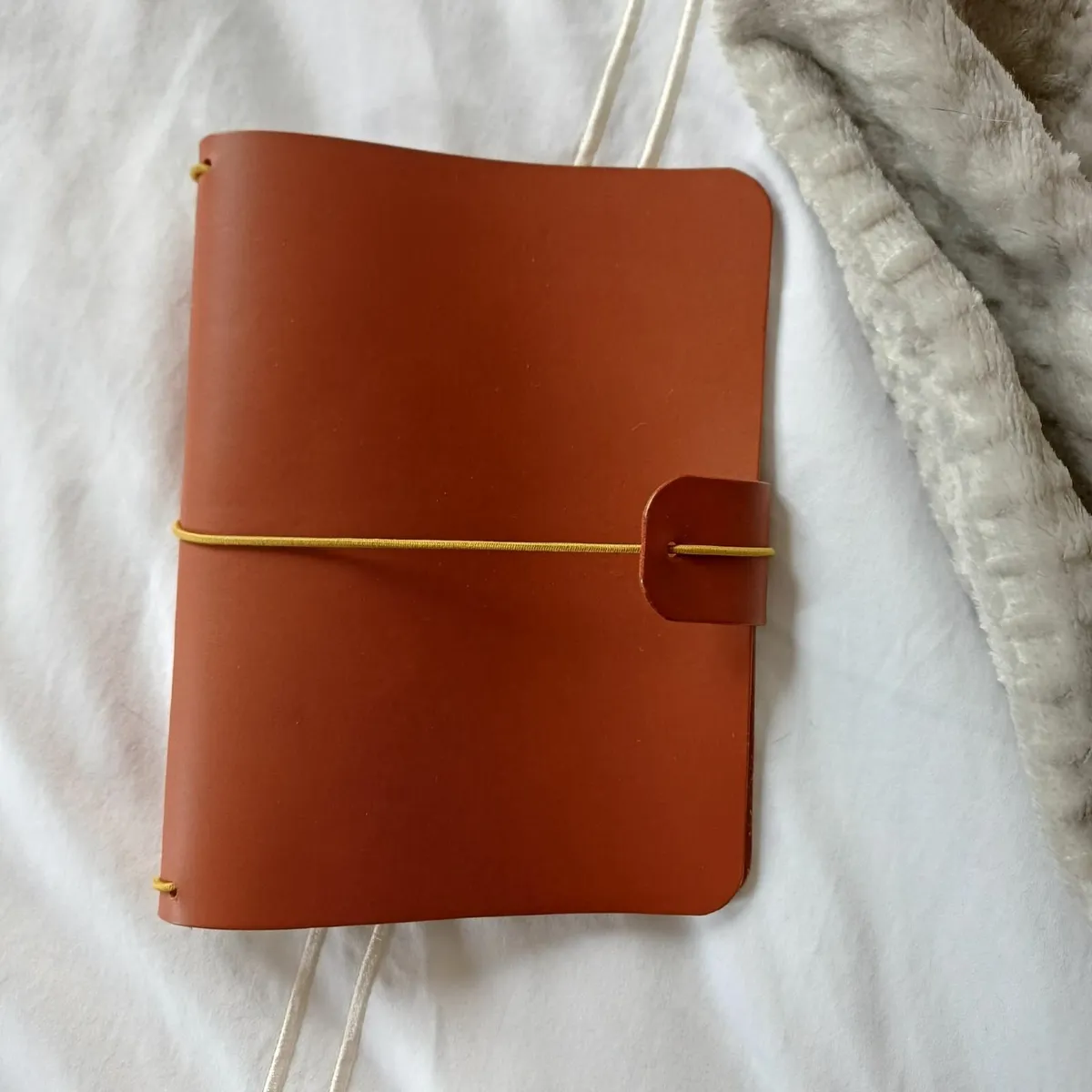 Red Leather Travelers Notebook A6 cover - Image 1