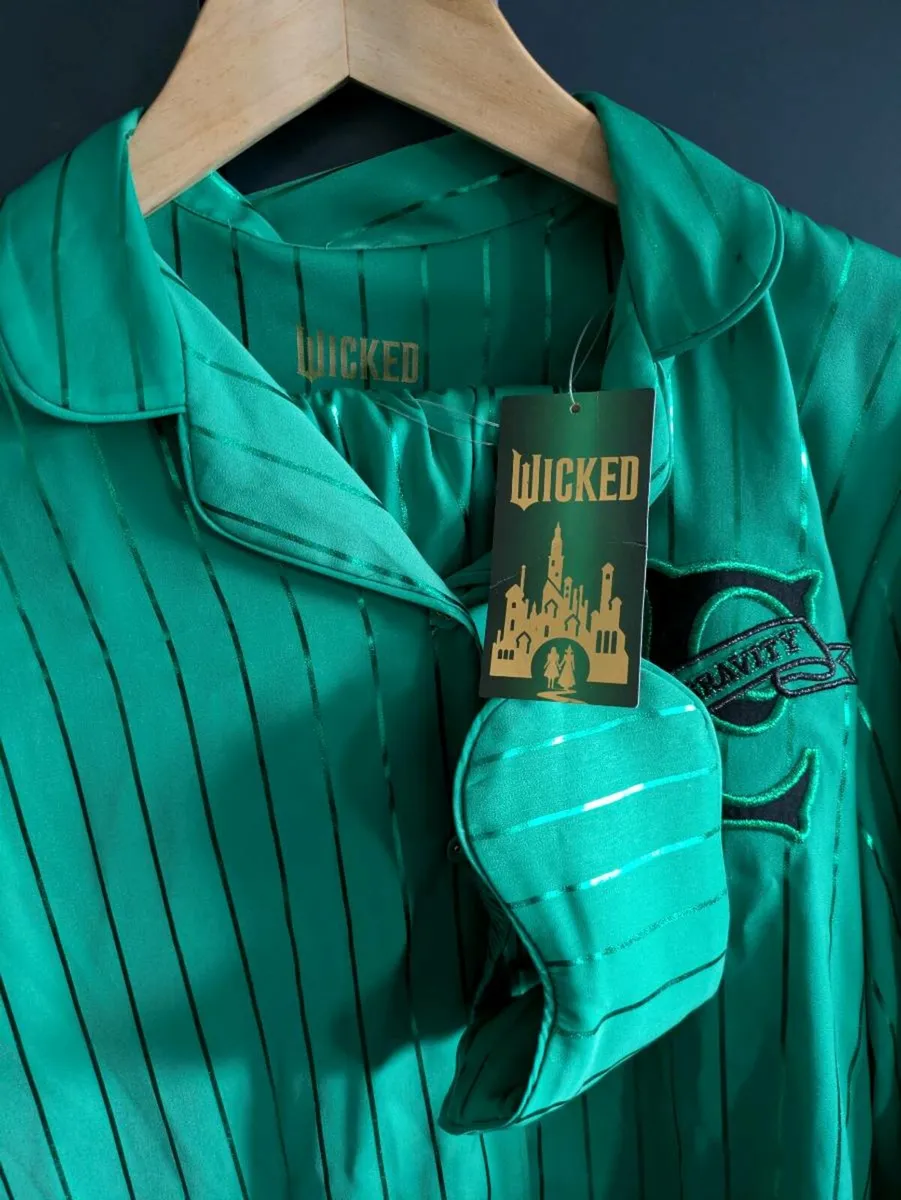 Wicked M&S Satin Pyjamas 12-13 yrs - Image 1